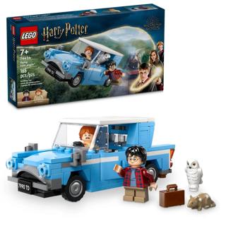 LEGO Harry Potter Flying Ford Anglia, Buildable Car Toy with 2 Minifigures for Role Play 76424