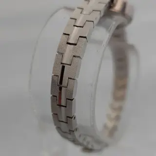 Omega De Ville 511.286 Ladies Manual Cal 485 Silver Cocktail Cut Glass Watch $190