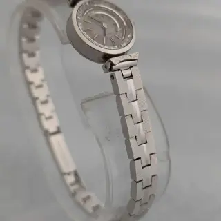 Omega De Ville 511.286 Ladies Manual Cal 485 Silver Cocktail Cut Glass Watch $190