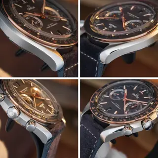 Omega Speedmaster Racing Chronograph Gold/Grey Dial – BOX & PAPERS – 329.23.44.51.06.001