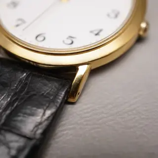 Seiko Spirit SCDP030 7N01 Gold Tone White Dial Quartz Watch JDM - $100