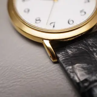 Seiko Spirit SCDP030 7N01 Gold Tone White Dial Quartz Watch JDM - $100