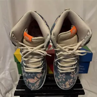 size 11 Nike Sb dunk high ‘Maui Wowie’ ‘Hawaii 420’ lightly used $200 shipped OBO