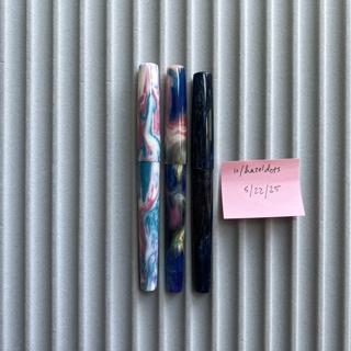 Three Hogtown Pens (small maker in Canada!) - Carolina Pen Company, Stormwinds, Enigma Pens blanks