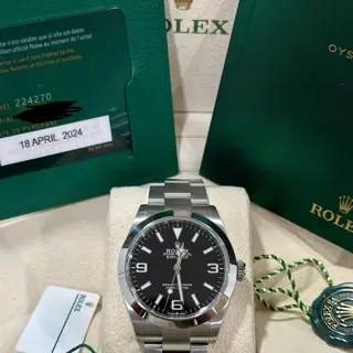 Rolex Explorer 40mm Ref.224270 Box & Card from 2024