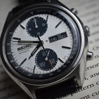 Vintage Seiko panda chronograph automatic. 6138-8020 (serviced/Polished) $750 Shipped......OBO