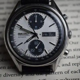 Vintage Seiko panda chronograph automatic. 6138-8020 (serviced/Polished) $750 Shipped......OBO