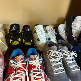 Shoe Collection Nike, Jordan, New Balance, Adidas, and More. Size 8-8.5 Men’s Excellent deals