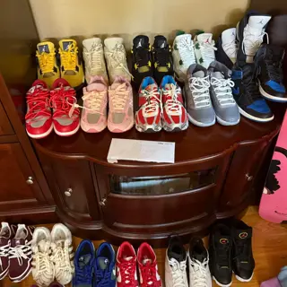 Shoe Collection Nike, Jordan, New Balance, Adidas, and More. Size 8-8.5 Men’s Excellent deals