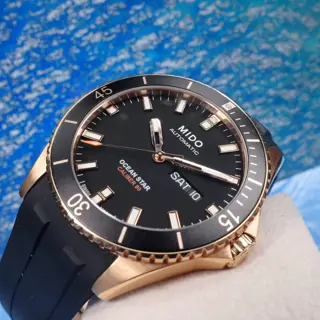Mido Ocean Star Captain - Rose Gold - Automatic - Excellent Condition!