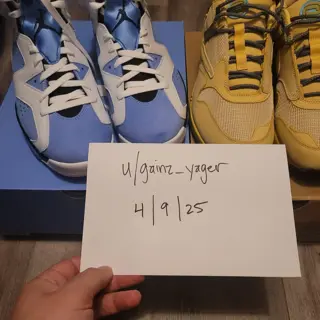Unc 6's and Catcus Jack AirMax Saturn Sz 11 - price in comments