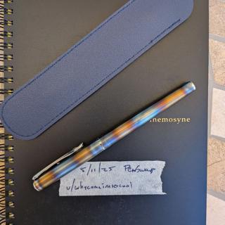 Diplomat Traveller in Flame (F nib)