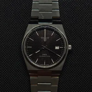 Tissot PRX Powermatic 80 - Black 40mm T137.407.11.041.00- with papers £370 - open to offers