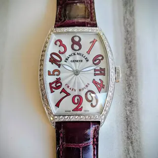 Franck Muller Crazy Hours Burgundy - Limited Edition of 38