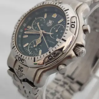 TAG Heuer Professional Chronograph CH1112 Stainless Steel Mens Watch $450