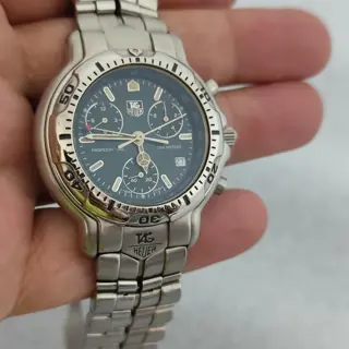 TAG Heuer Professional Chronograph CH1112 Stainless Steel Mens Watch $450