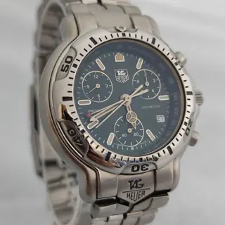 TAG Heuer Professional Chronograph CH1112 Stainless Steel Mens Watch $450
