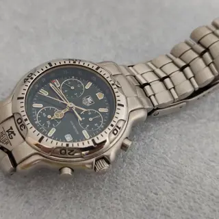 TAG Heuer Professional Chronograph CH1112 Stainless Steel Mens Watch $450