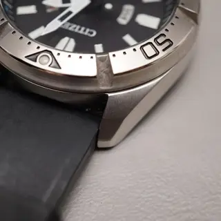 Citizen Promaster PMD56-3083 Air Divers 200M Black Dial JDM Solar Quartz Watch - $235