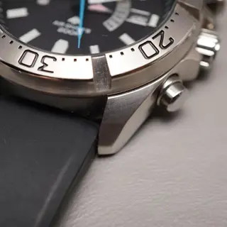 Citizen Promaster PMD56-3083 Air Divers 200M Black Dial JDM Solar Quartz Watch - $235