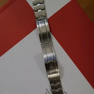 The Forstner Rivet Bracelet - Solid Links, 18mm