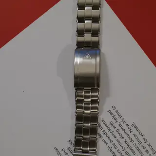 The Forstner Rivet Bracelet - Solid Links, 18mm
