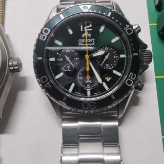 Orient Mako Solar Chronograph - Full Kit - $200 shipped
