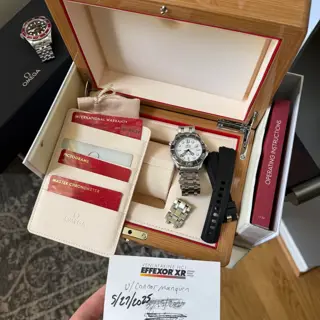 2024 Omega Seamaster Professional 300M - White Wave Dial - Full Kit - Reduced ‼️✈️