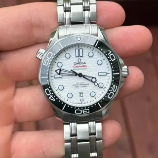 2024 Omega Seamaster Professional 300M - White Wave Dial - Full Kit - Reduced ‼️✈️