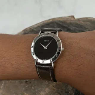 Gucci 3000M Slim Swiss Watch $149 Shipped