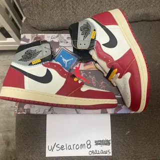 Nike Air Jordan 1 x Union- Chicago/Shadow - Size 9.5 for Size 9.5 Jordan 4 Brick by Brick or SB Blue