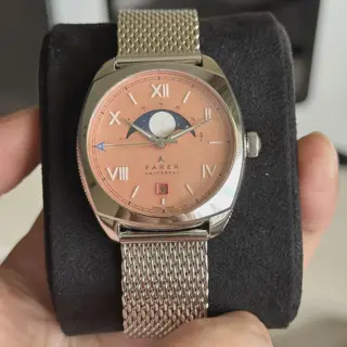 Fare Moonphase Eddington with mesh bracelet