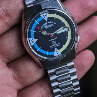 Vintage West End Watch T.4057 Sowar Prima IN stripes Dial automatic watch Price 165$