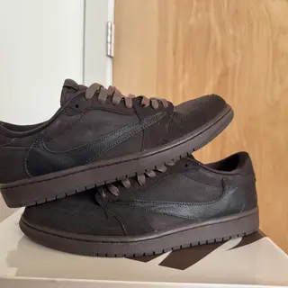 Travis Scott Jordan 1 Low “Velvet Brown” Used Size 12 - $235 Invoiced + Shipped