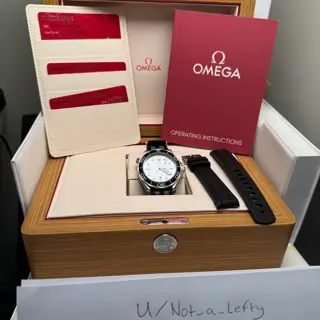 2025 Omega Seamaster Pro 300 White, Full Set, 2 Omega Straps