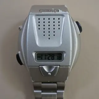 Seiko SBJS001 A860 Voice 'Talking Watch' Digital Quartz - $65
