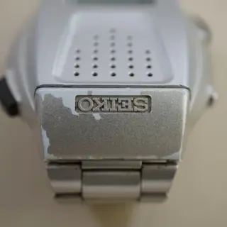 Seiko SBJS001 A860 Voice 'Talking Watch' Digital Quartz - $65