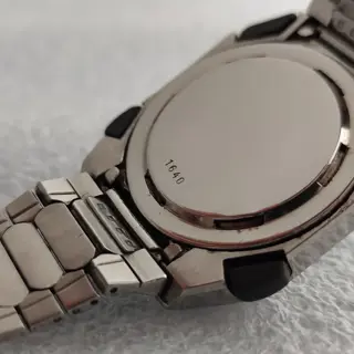 Rare Omega Sensorquartz Stainless Steel 1640 LCD Quartz Watch $1000