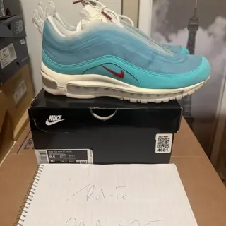 Air max 97 kaleidoscope, size 8.5, worn 1x, $170
