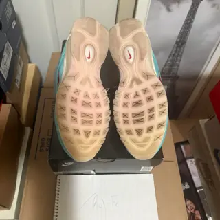 Air max 97 kaleidoscope, size 8.5, worn 1x, $170