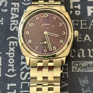 Fears Brunswick 38 Jubilee Edition, 1/70, Full Set, Very Good to Excellent Condition, Two unworn straps AND bracelet, Recently Serviced (4/25)