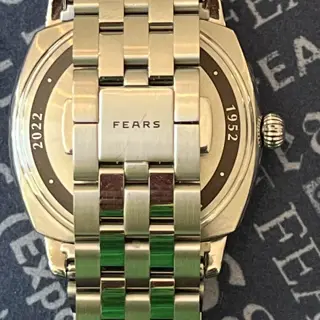 Fears Brunswick 38 Jubilee Edition, 1/70, Full Set, Very Good to Excellent Condition, Two unworn straps AND bracelet, Recently Serviced (4/25)