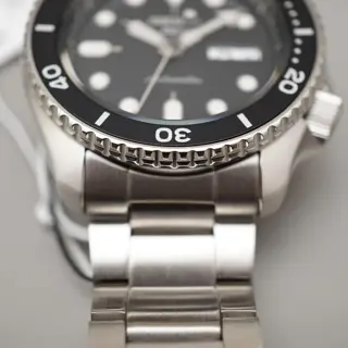 New Seiko 5 Sports SBSA005 4R36 5KX JDM Sports Style Black Dial Automatic Watch - $200