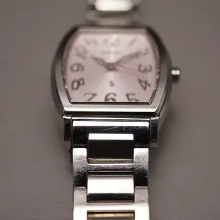 Seiko Lukia 1N01-0GA0 Pink Dial St. Steel Quartz Ladies JDM Watch - $95