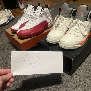 Cherry 12s size 10 9.5/10 and SB 5s size 10 8.5/10
