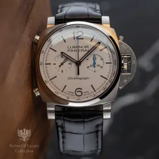2023 Panerai Luminor Chronograph 44mm PAM01218 B+P