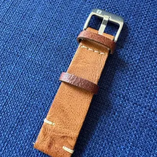 ColaReb Siena Tan leather watch strap (Made in Italy)