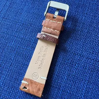 ColaReb Siena Tan leather watch strap (Made in Italy)