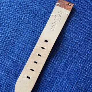 ColaReb Siena Tan leather watch strap (Made in Italy)