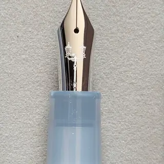 Hachimonjiya x Sailor Pro Gear Ginzan Snow Grey B nib